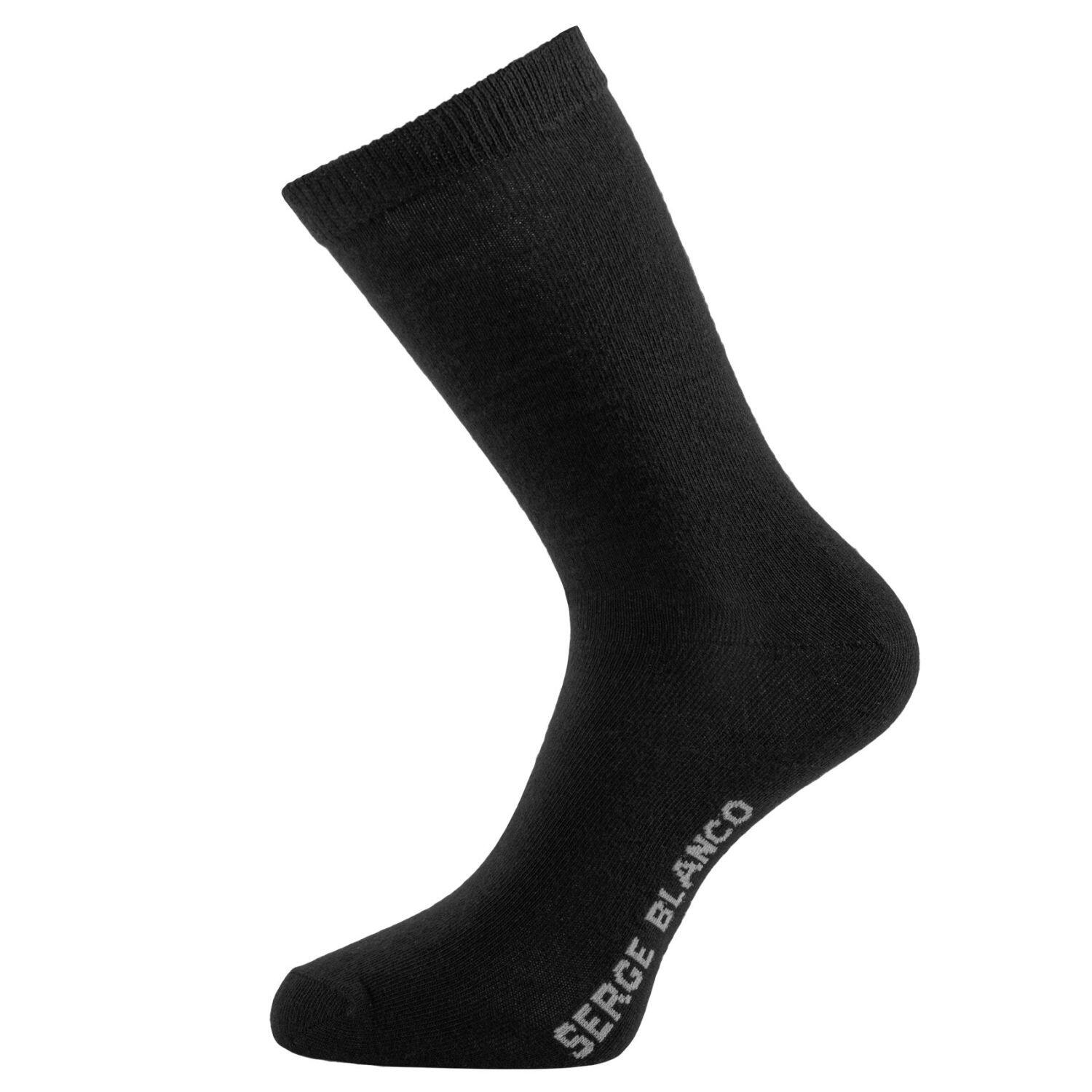 Lot de 10 paires de chaussettes de ville Serge Blanco 2/3