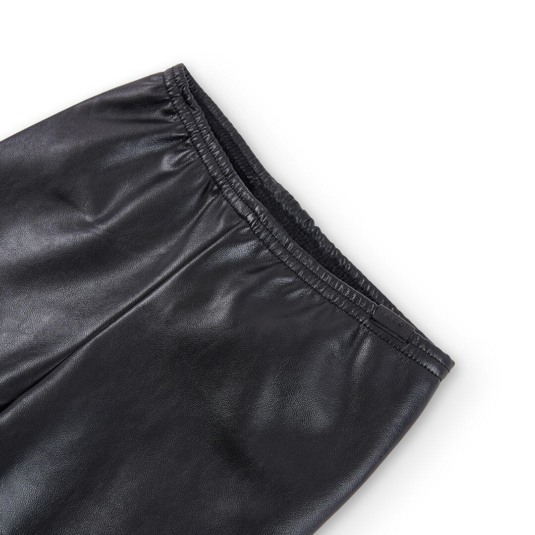 Legging polipiel negro 3/4