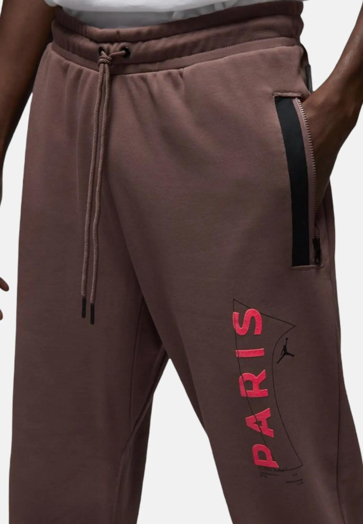 Jordan - Pantalon de survêtement M J PSG FLC PANT en coton pour homme 3/4