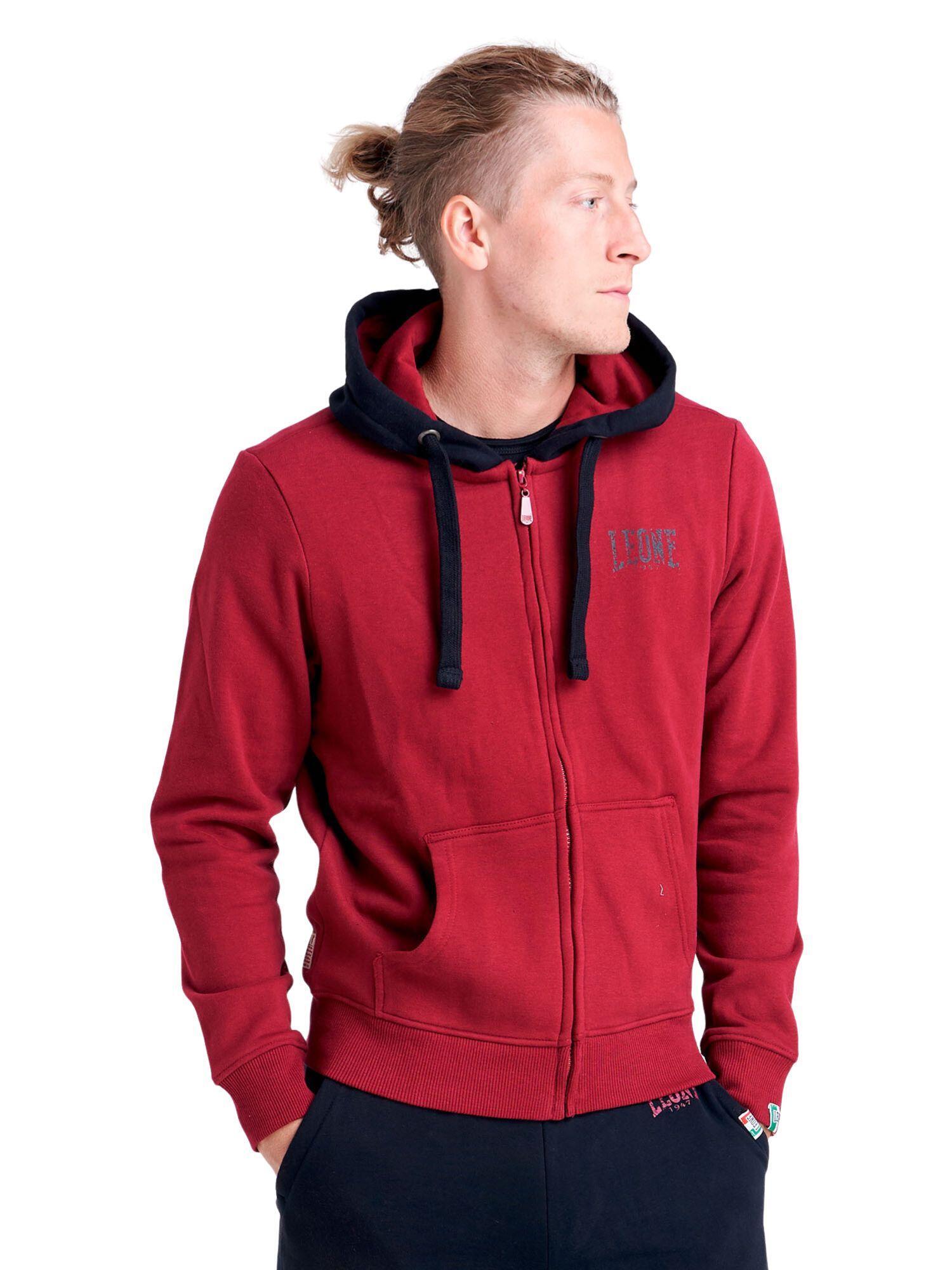Tuta da uomo con cappuccio e zip Leone 1947 Apparel Vintage Small Logo 2/6