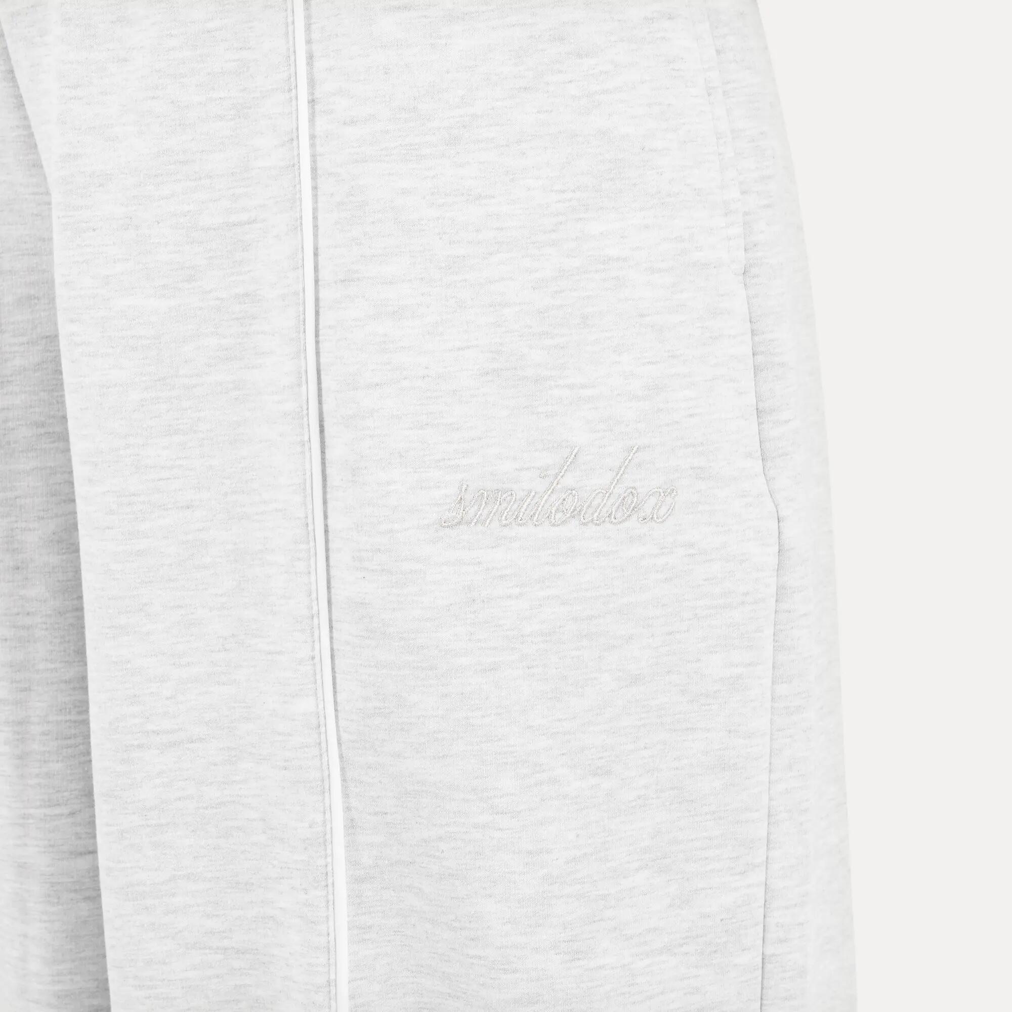 Damen Jogginghose Veyt Grau Melange 5/6