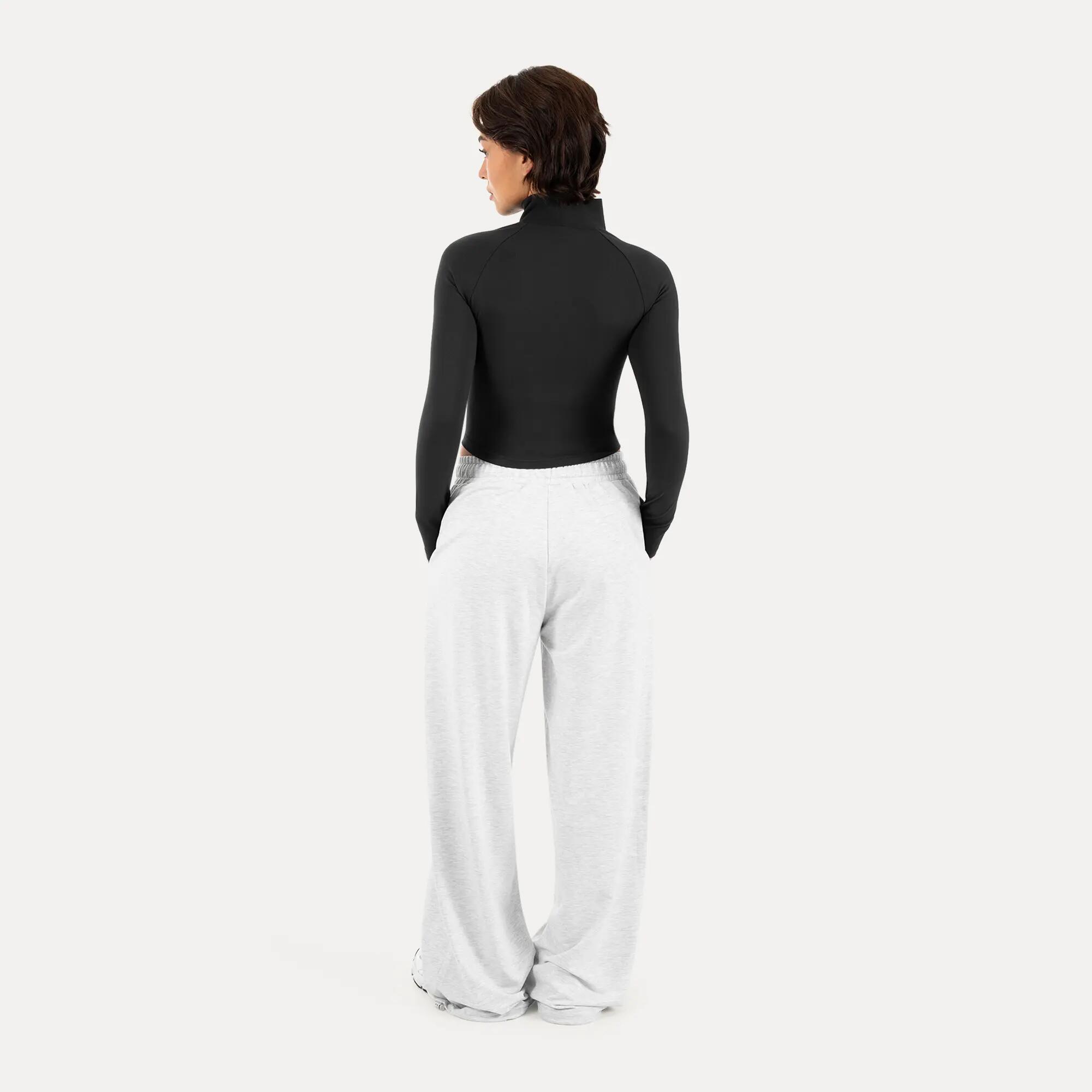 Damen Jogginghose Veyt Grau Melange 4/6