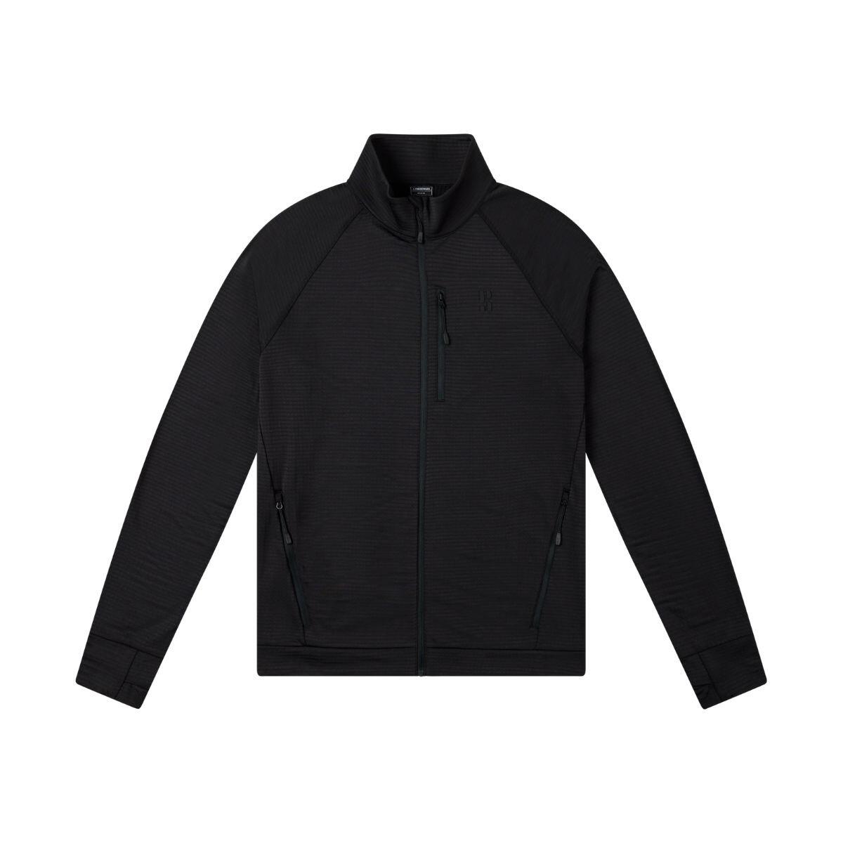 Outdoor Vest Heren - Wafelstructuur - Zwart 3/4