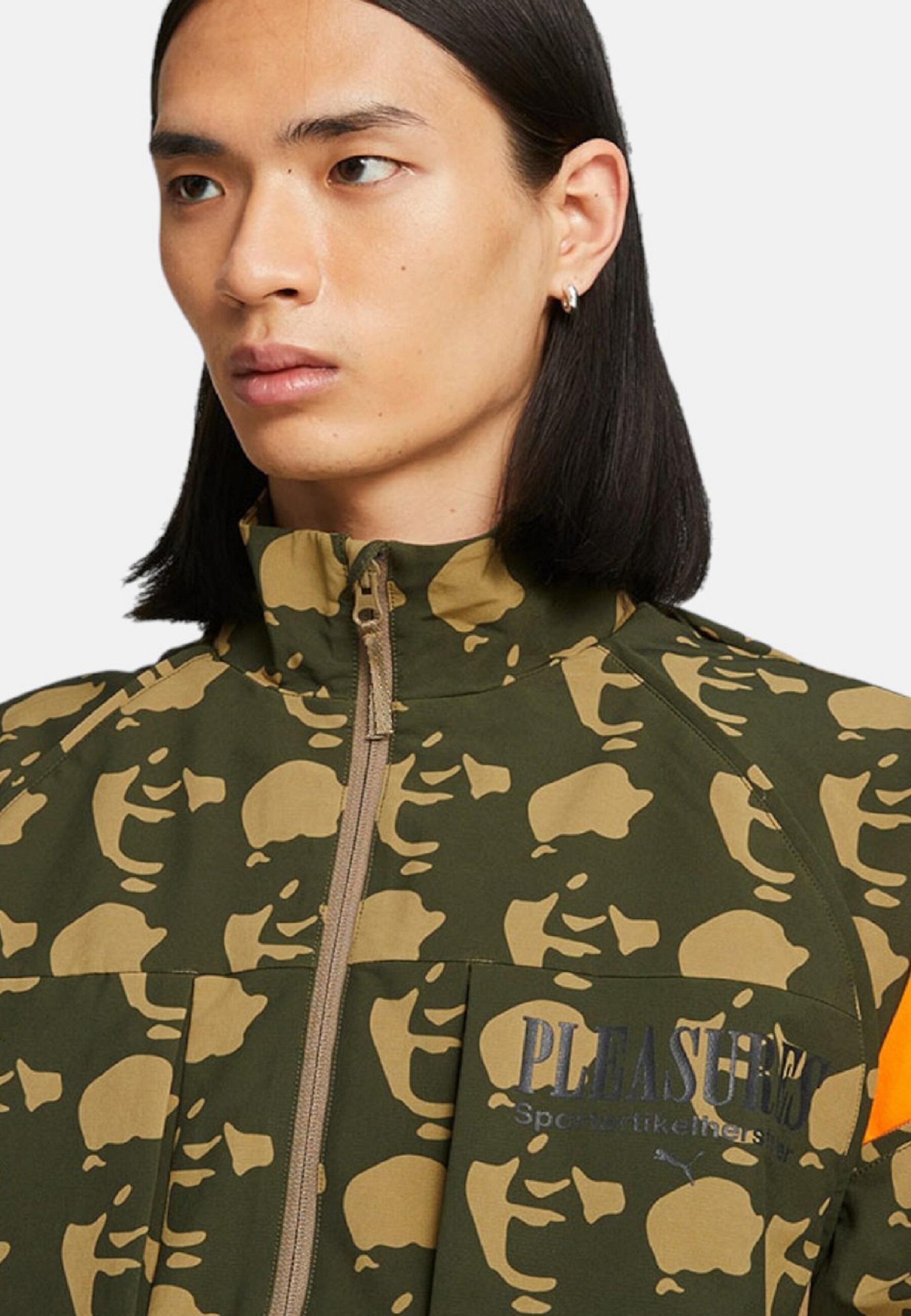 Puma - Veste PUMA x PLEASURES Zip-Off Jacket en coton pour homme 4/4