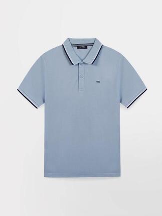 Polo manches courtes homme YVANEPOL blanc - coupe ajustée