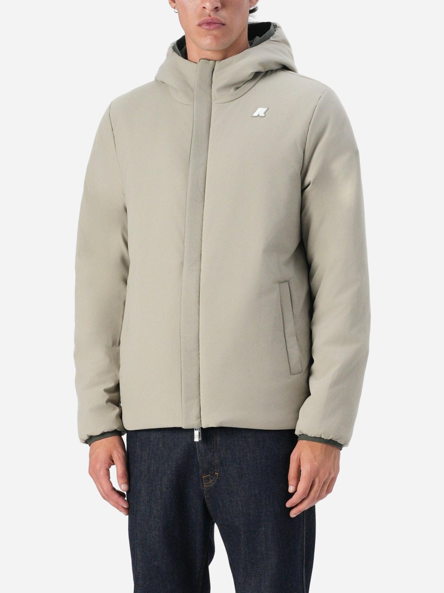 Blouson K-WAY Jack St Warm Double B2p Green Blackish 2/6