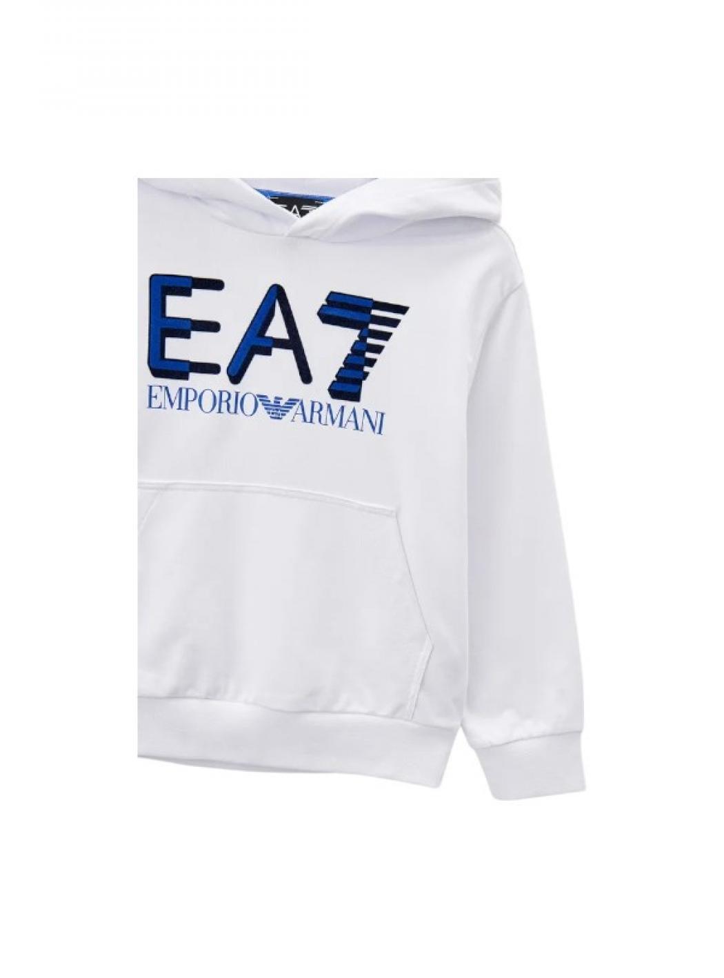 Sweatshirt criança unissexo emporio armani branco 5/5
