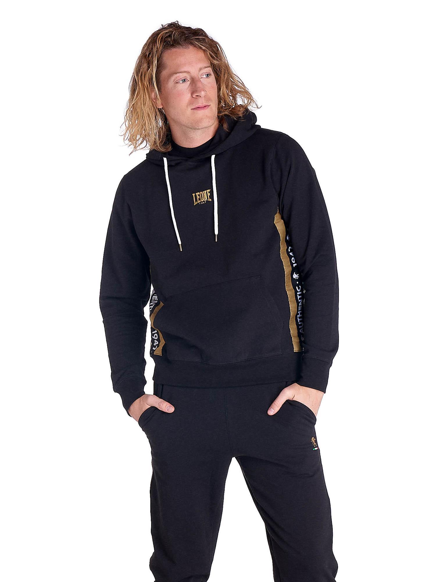 Felpa da uomo con cappuccio e tascone GOLD 3/5