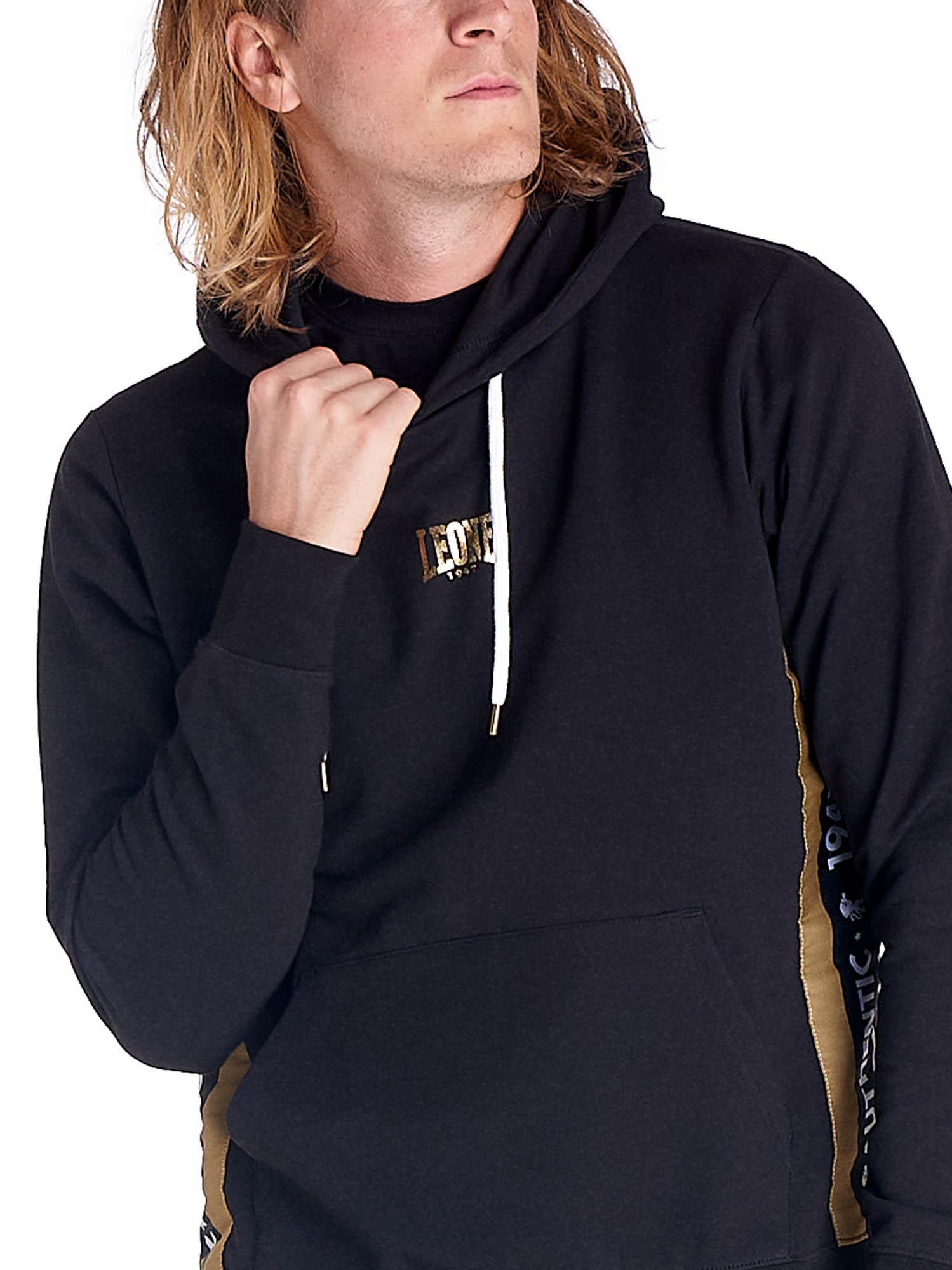 Felpa da uomo con cappuccio e tascone GOLD 5/5