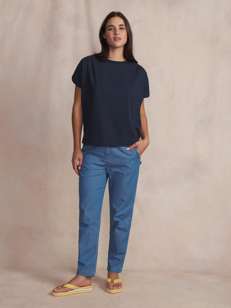 T-shirt femme manches courtes ROMMYTEE Navy 3/5