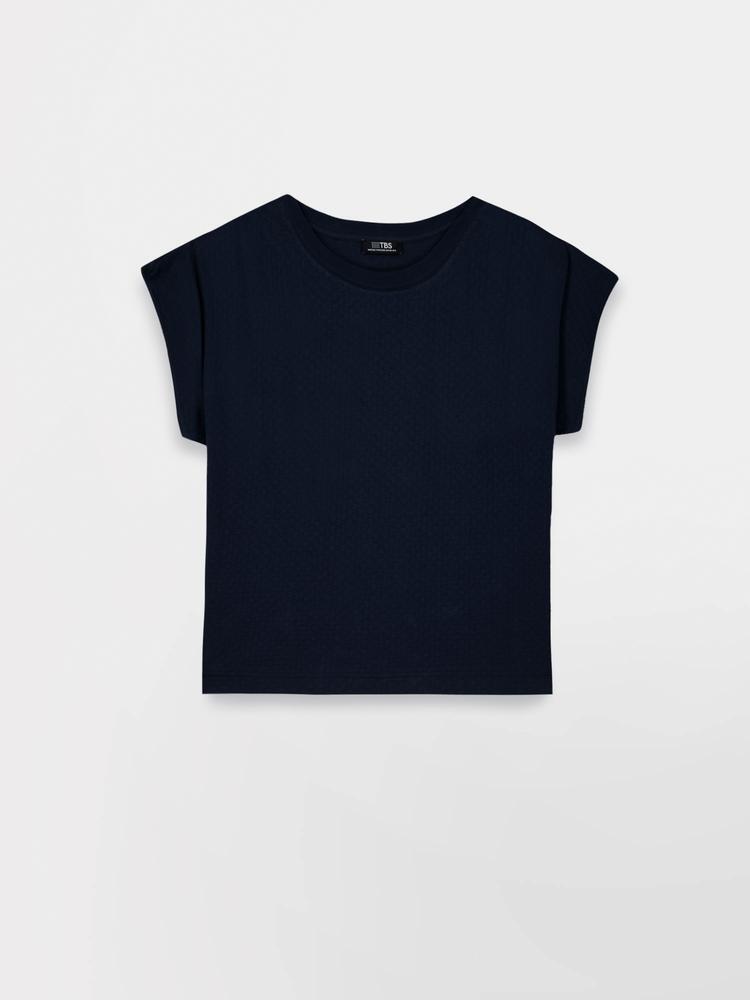 T-shirt femme manches courtes ROMMYTEE Navy 4/5
