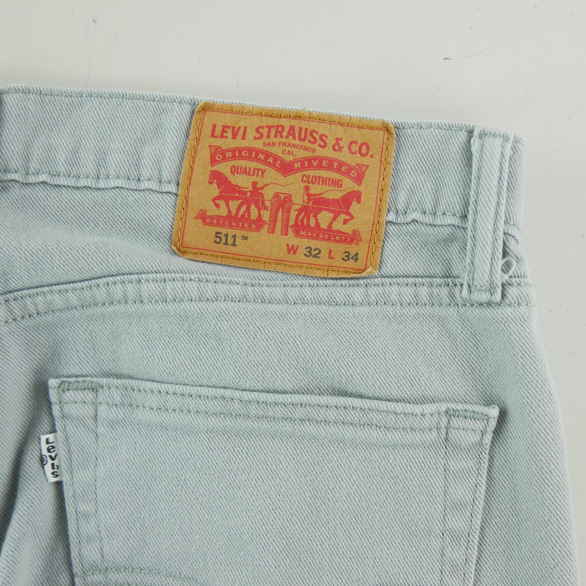 Second hand - Jean Uomo Levi Strauss 511 Slim - Stato eccellente 7/7