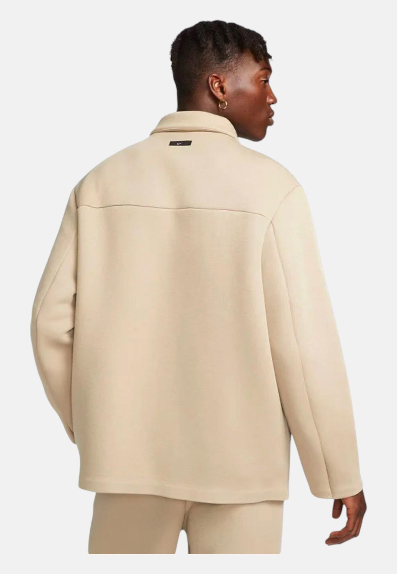 Nike Sportswear - Maglione M NK TCH FLC REIMAGINE SHACKET in cotone per uomo 2/5