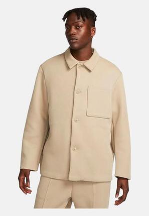 Nike Sportswear - Pull M NK TCH FLC REIMAGINE SHACKET en coton pour homme