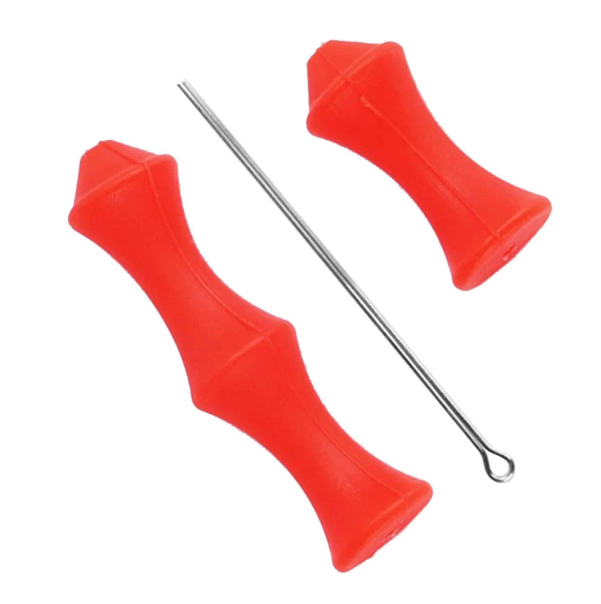 Protège-doigts tir à l'arc silicone - Protection légère corde d'arc 3/4