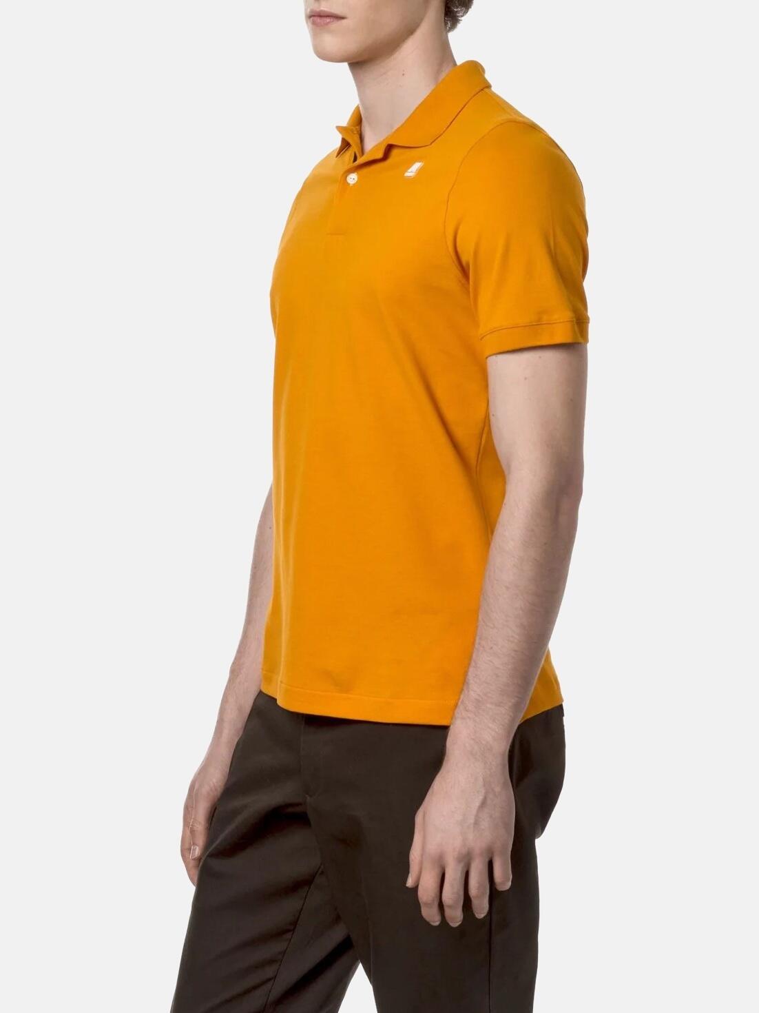 Polo K-WAY Vinnie M30 Orange 3/4