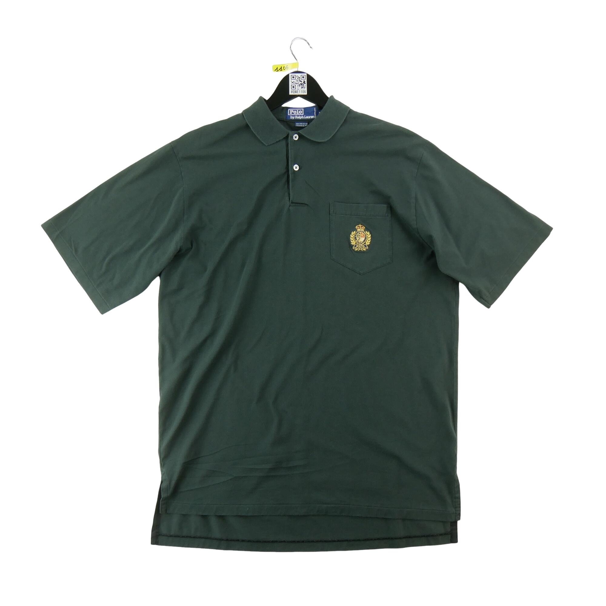 Tweedehands - Polo Ralph Lauren heren polo korte mouw zwart - Goede staat 2/7