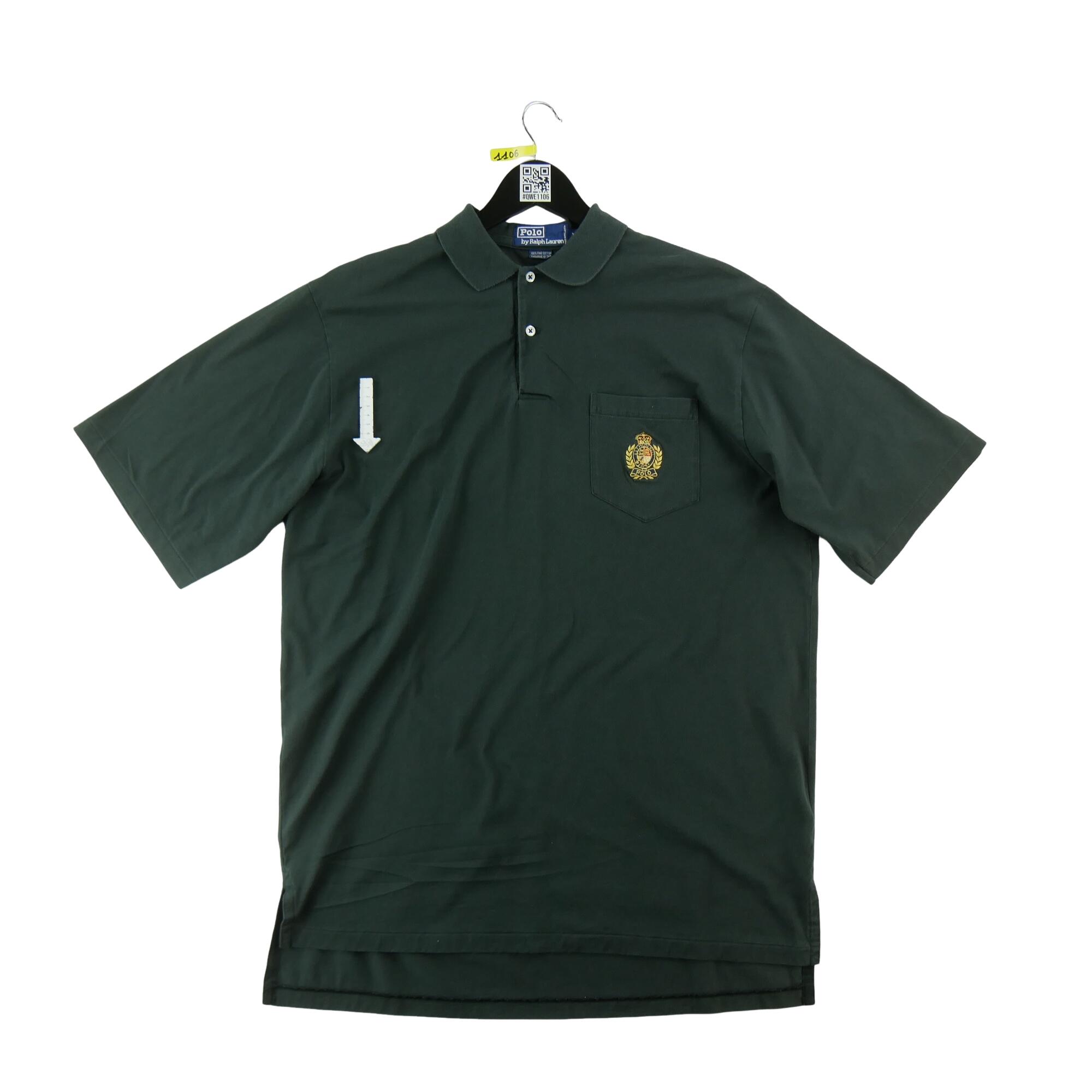 Tweedehands - Polo Ralph Lauren heren polo korte mouw zwart - Goede staat 5/7