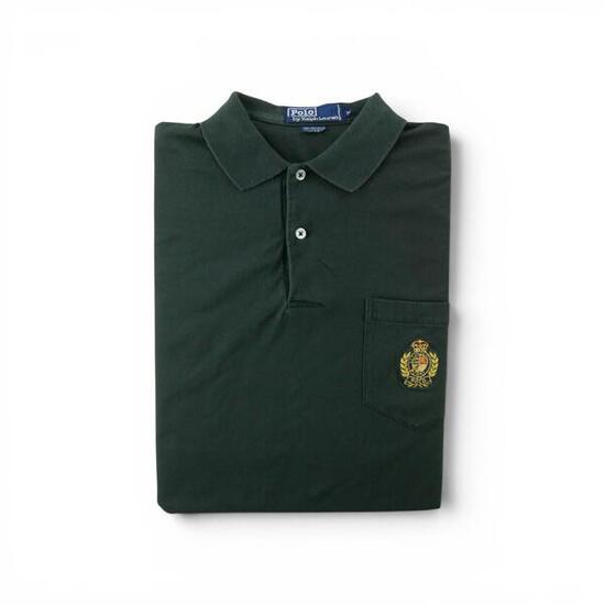 Seconde vie - Polo manches courtes Homme Noir - Bon état