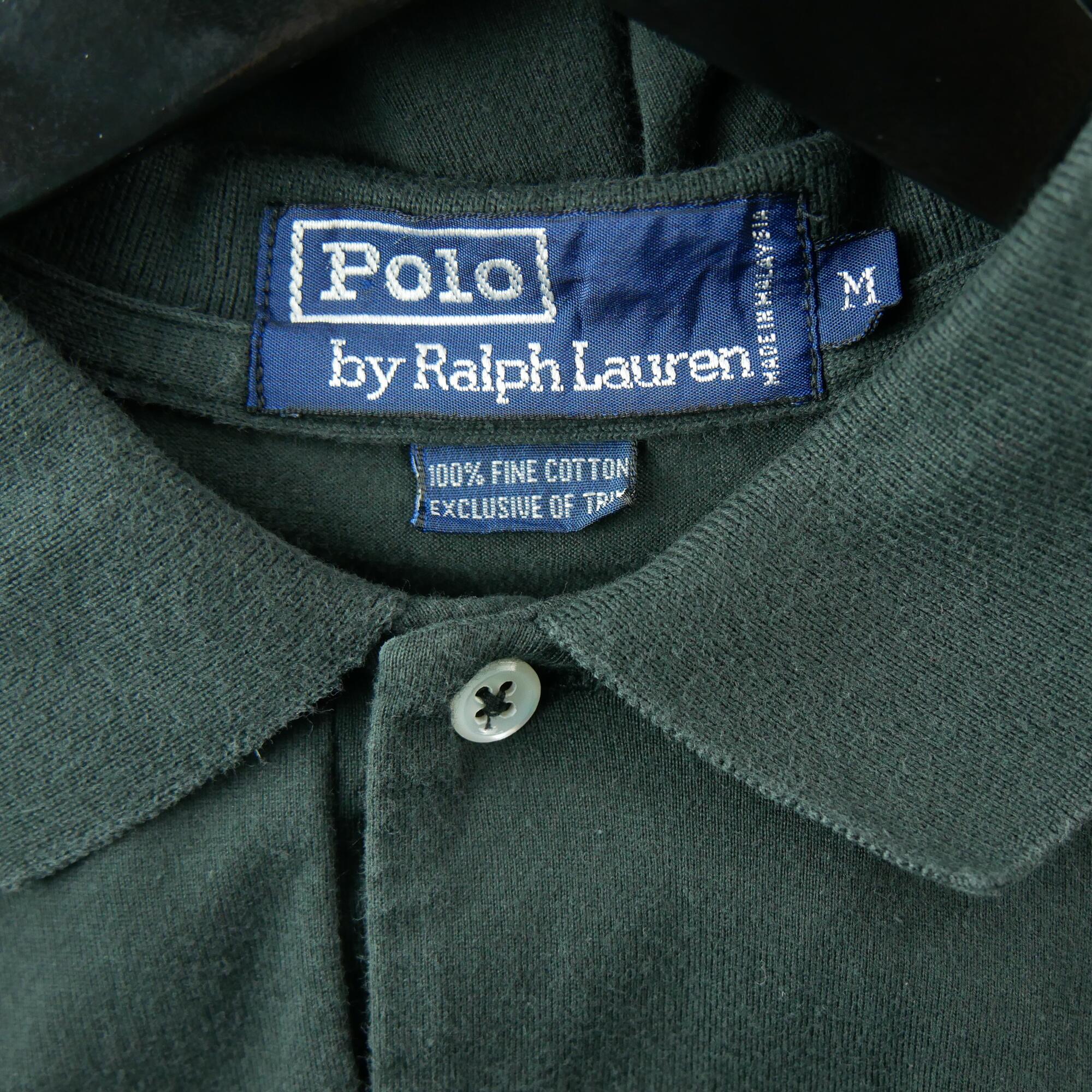 Tweedehands - Polo Ralph Lauren heren polo korte mouw zwart - Goede staat 7/7
