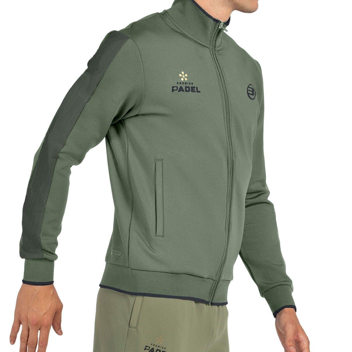 SUDADERA BULLPADEL PINDARO 015 KAKI S 3/4
