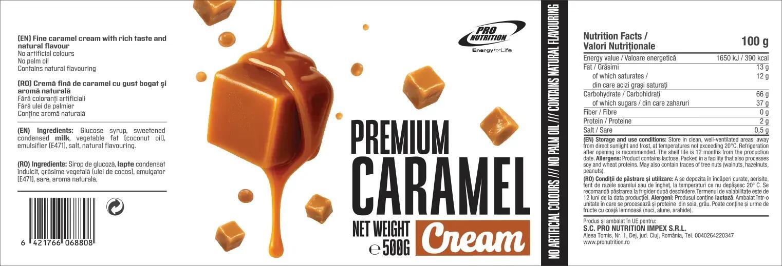Crema de caramel, Premium Caramel Cream, 500g 5/5