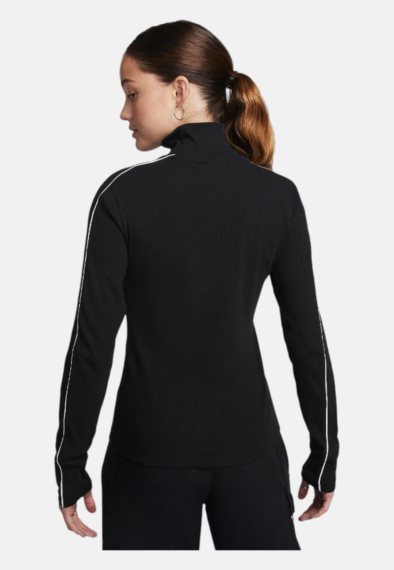 T-shirt Nike Sportswear W NSW LS TOP MOCK SW 2/4