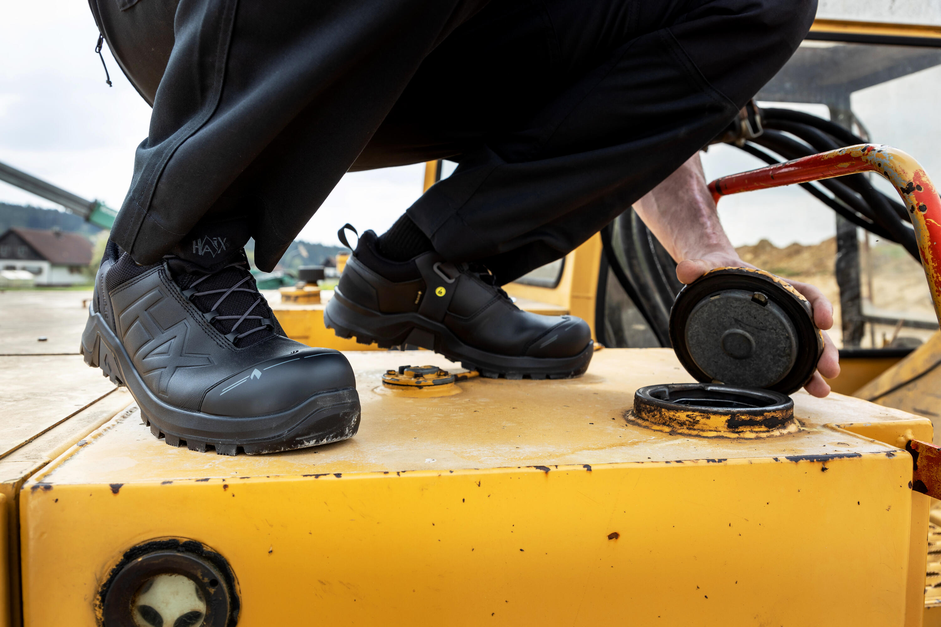 HAIX Veiligheidsschoenen Haix CONNEXIS Safety+ T LTR laag zwart 3/3
