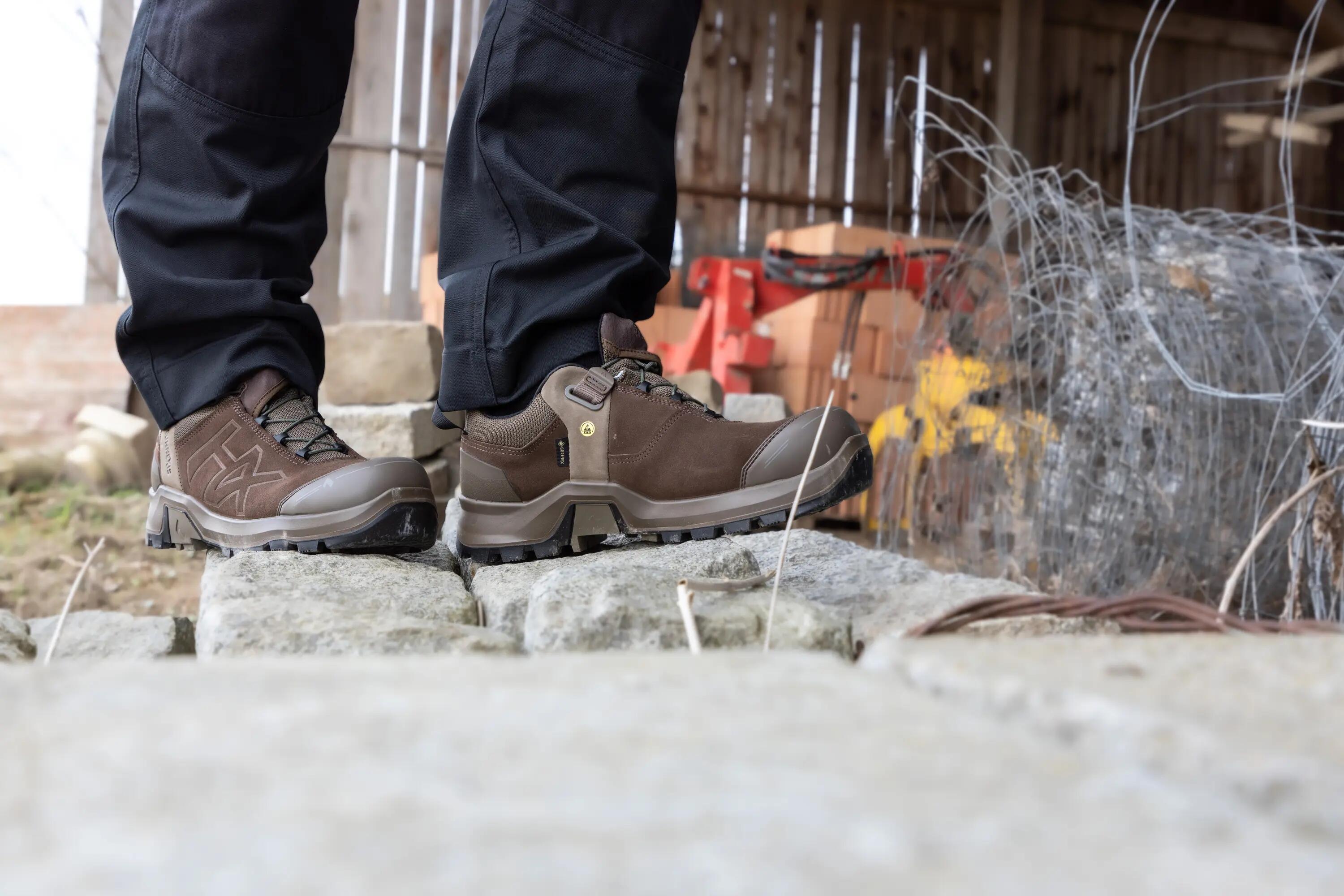 HAIX Chaussures de sécurité Haix CONNEXIS Safety+ GTX LTR marron clair 3/3