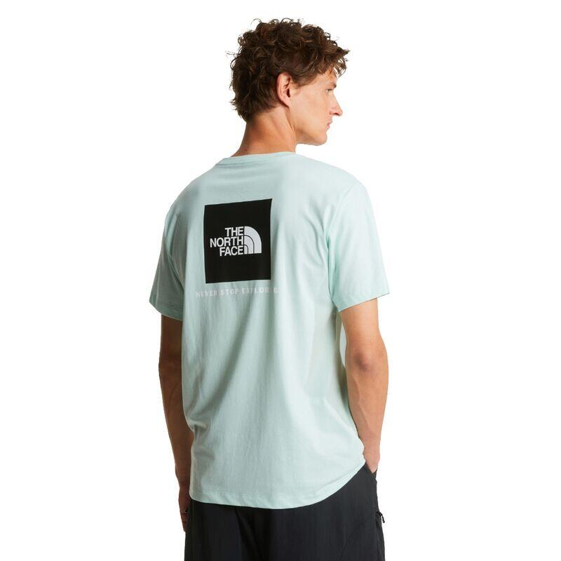 Tee Shirt The North Face M Evo Box Nse Reg Ss Nf0a8b6kg7a Opal Frost 3/5