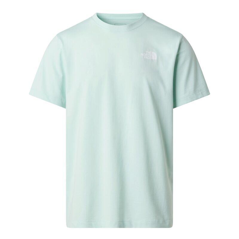 Tee Shirt The North Face M Evo Box Nse Reg Ss Nf0a8b6kg7a Opal Frost 2/5