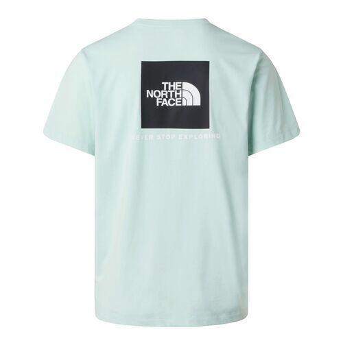 Tee Shirt The North Face M Evo Box Nse Reg Ss Nf0a8b6kg7a Opal Frost 5/5