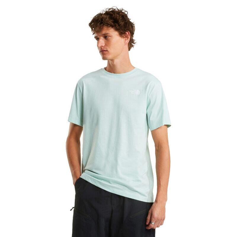 Tee Shirt The North Face M Evo Box Nse Reg Ss Nf0a8b6kg7a Opal Frost 4/5