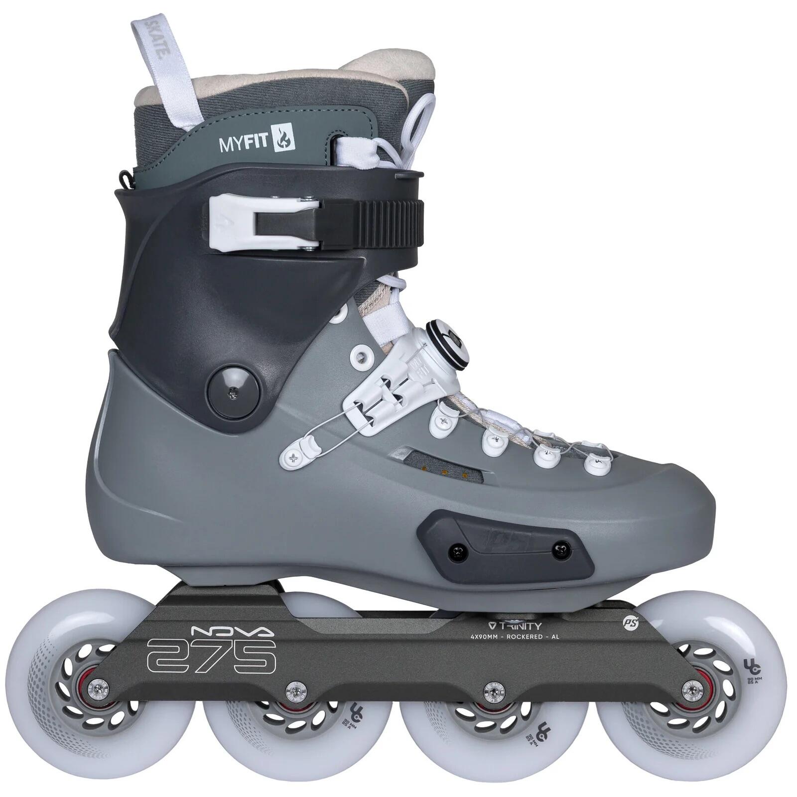 POWERSLIDE Zoom Pro 90 PDS Grey inline skates 3/5
