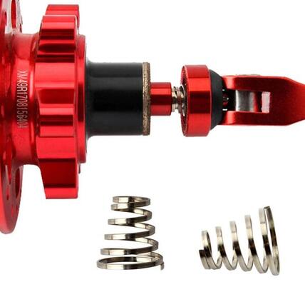 Ressorts de rechange pour axe à serrage rapide vélo - acier inoxydable - lot