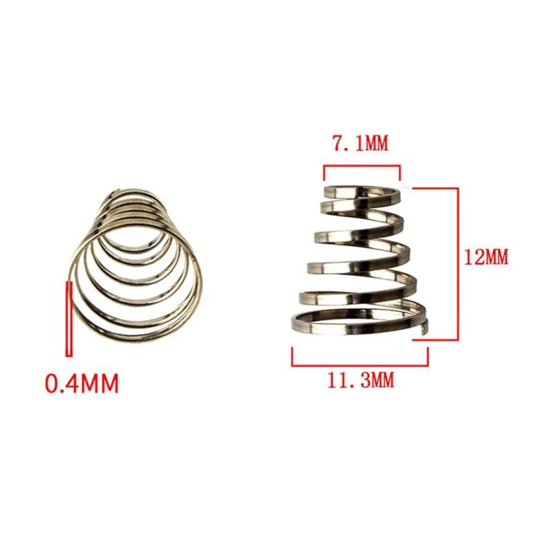 Arcuri de schimb pentru ax cu eliberare rapidă bicicletă – Oțel inox (set 2 buc)