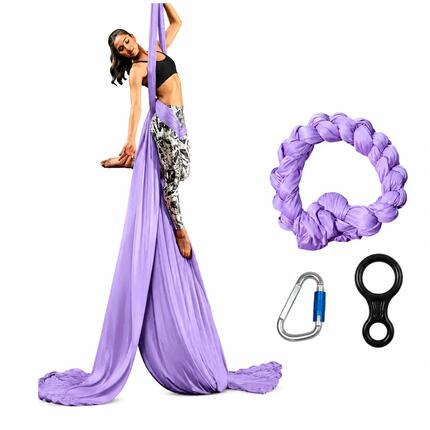 Szarfa aerial silk, akrobatyczna, wertykalna MEDIUM STRETCH 10% szerokość 150cm