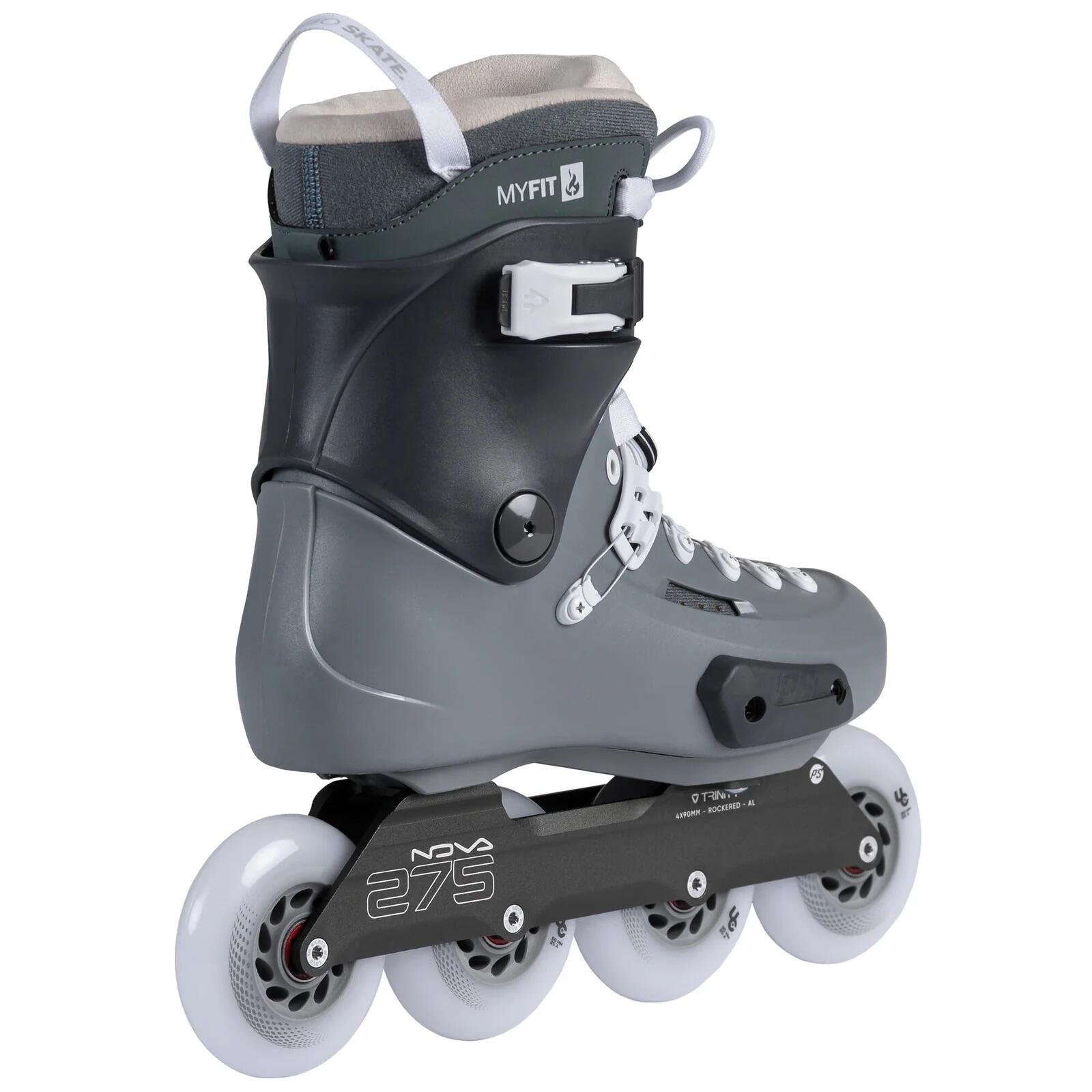 POWERSLIDE Zoom Pro 90 PDS Grey inline skates 4/5