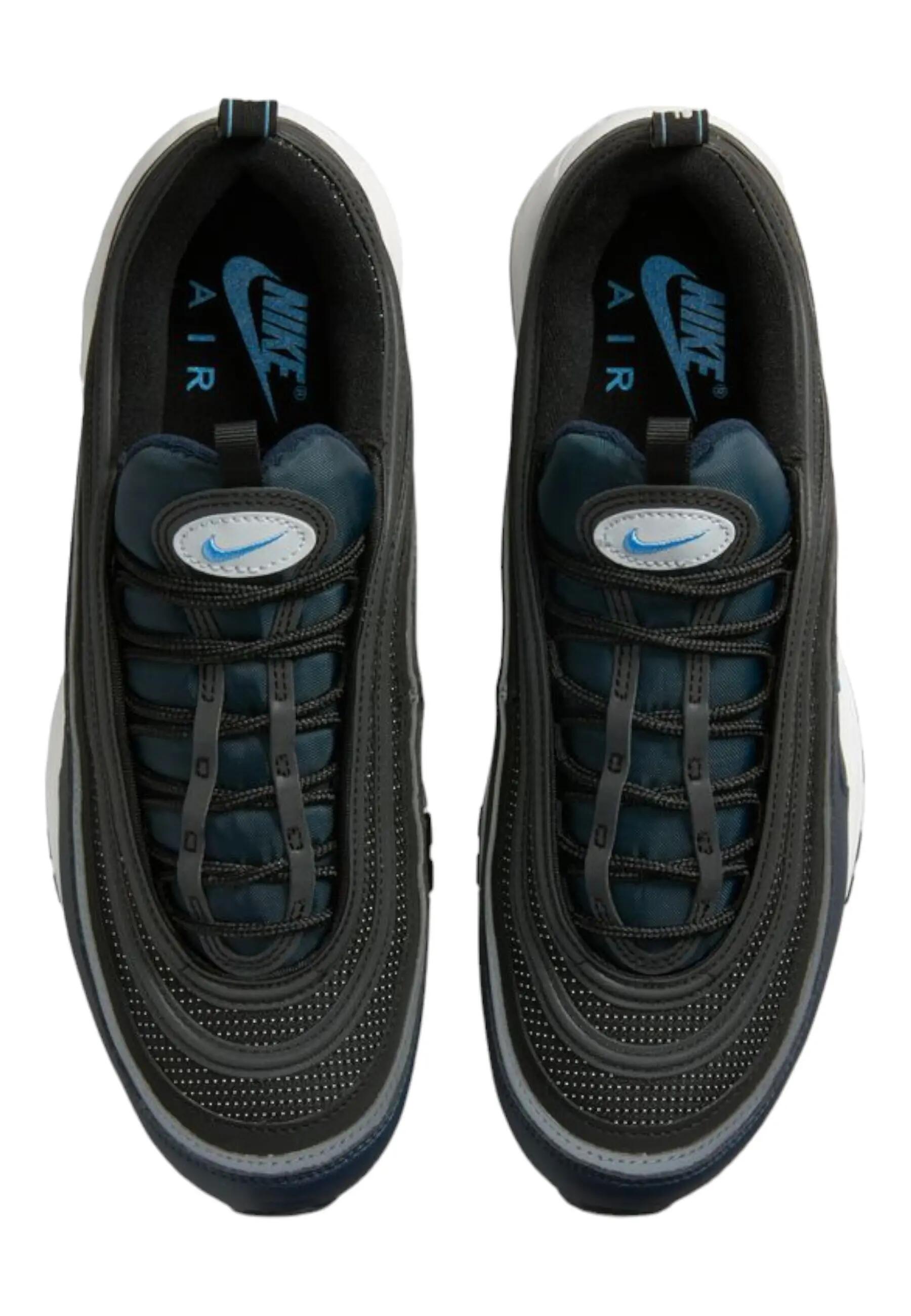 Nike Air Max 97 Black Dark Obsidian University Blue 4/6