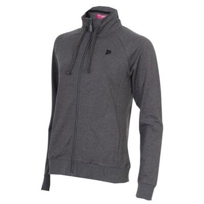 Dames multisport stretch vest met kraag.