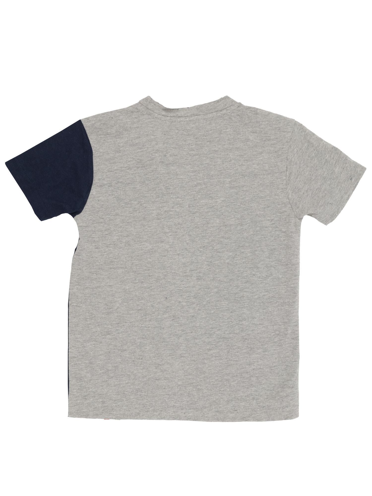 T-shirt enfant Leone à manches courtes Gris Garçon 2/2