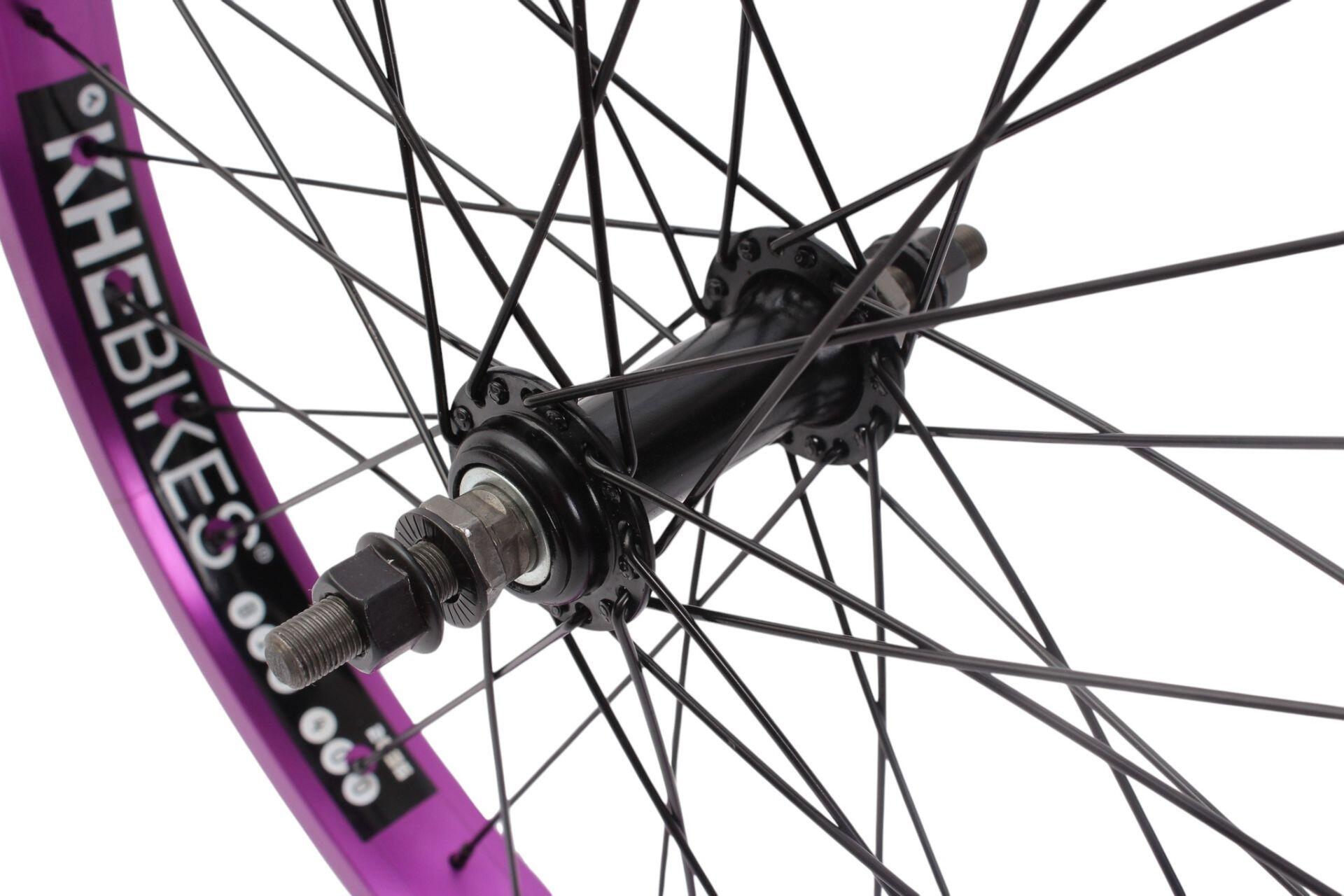 BMX voorwiel KHE PRISM 20 inch paars 2/7