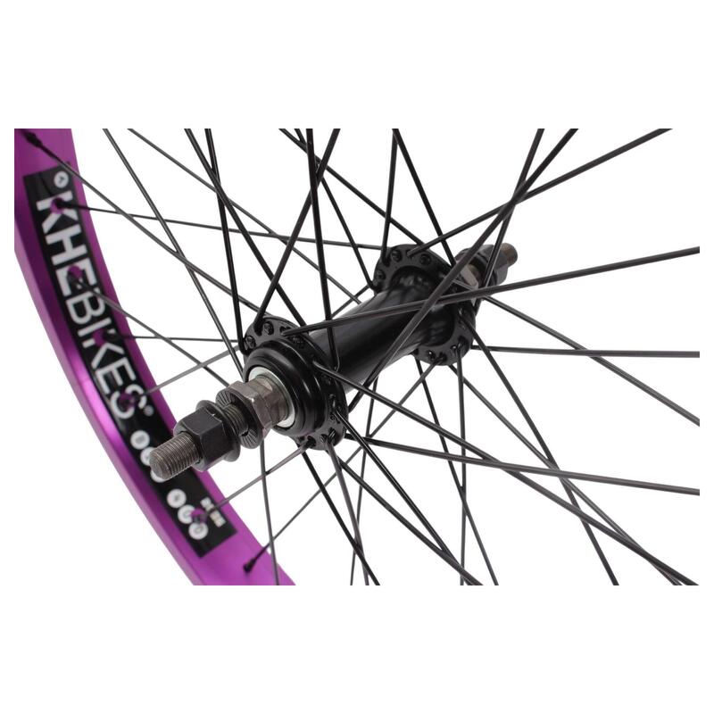 Roată față BMX KHE PRISM 20 inch mov