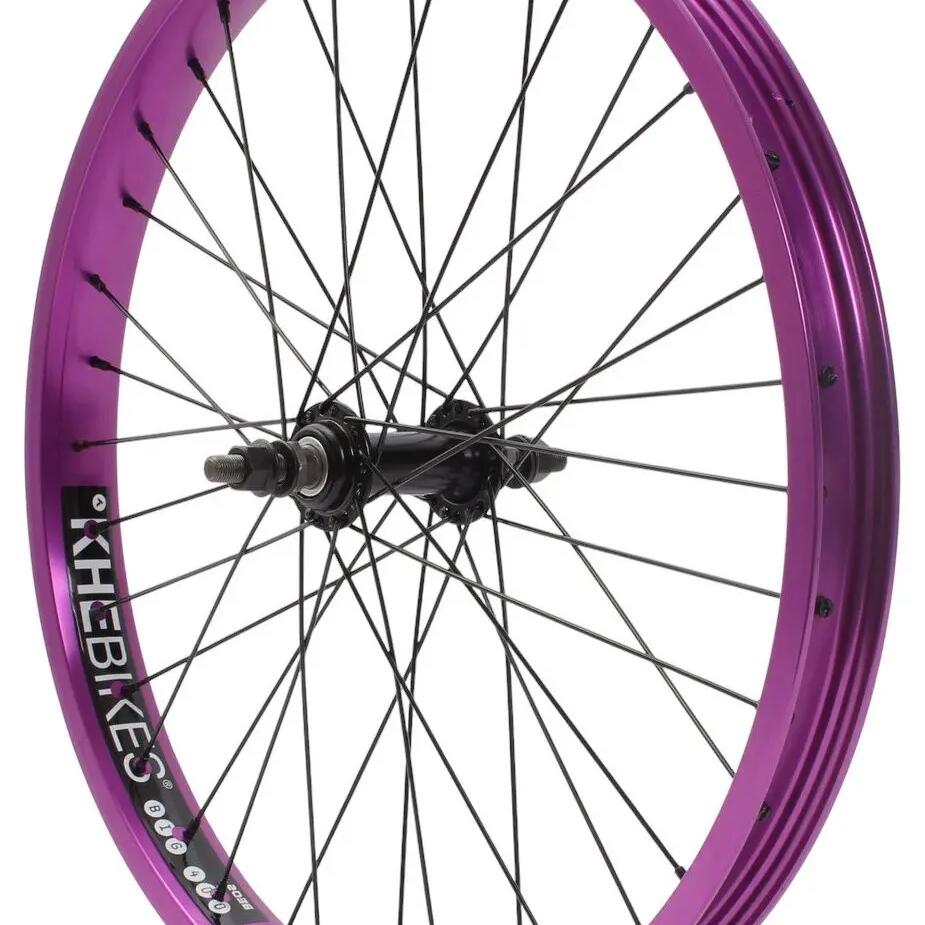 BMX front wheel KHE PRISM 20 inch purple