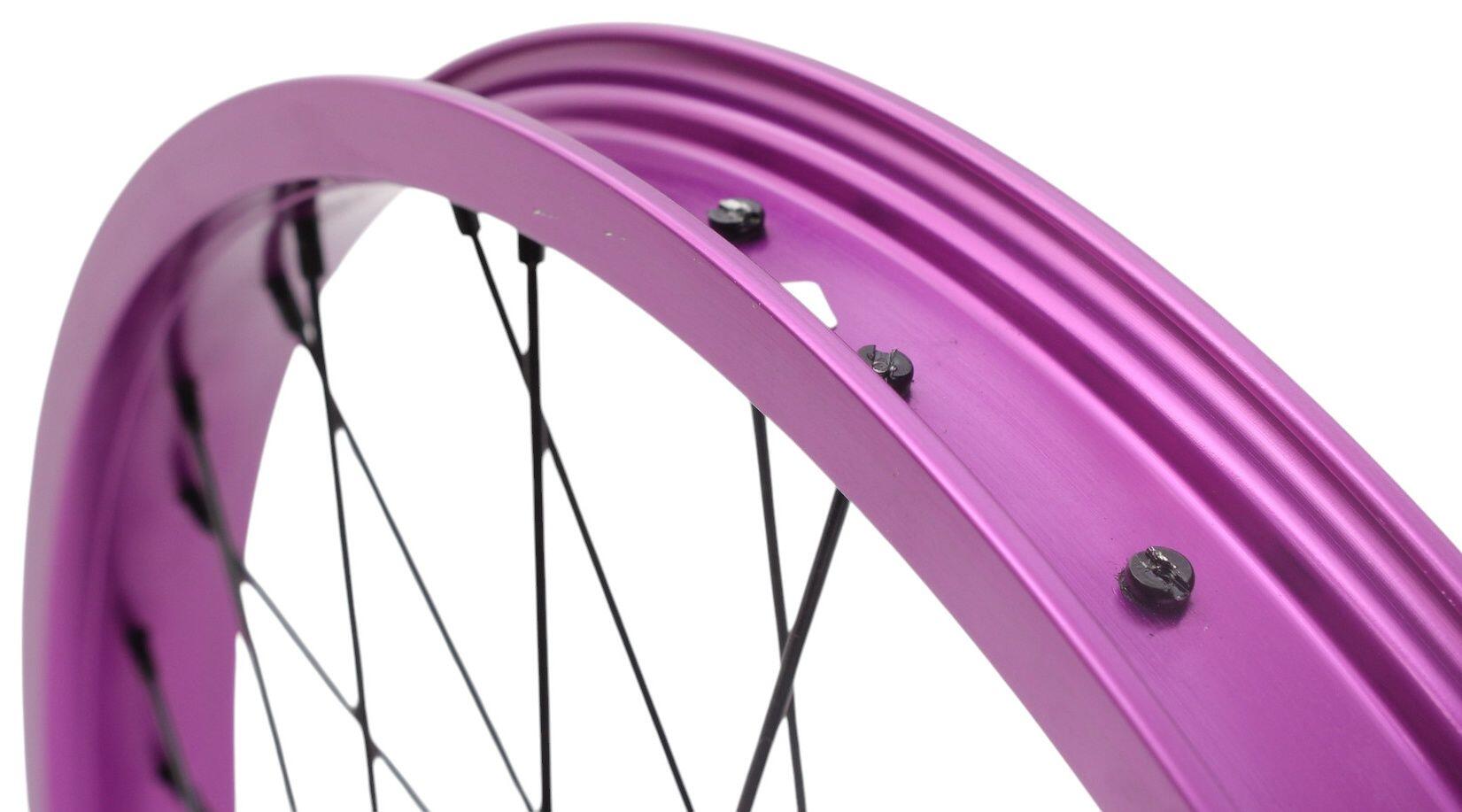BMX voorwiel KHE PRISM 20 inch paars 7/7