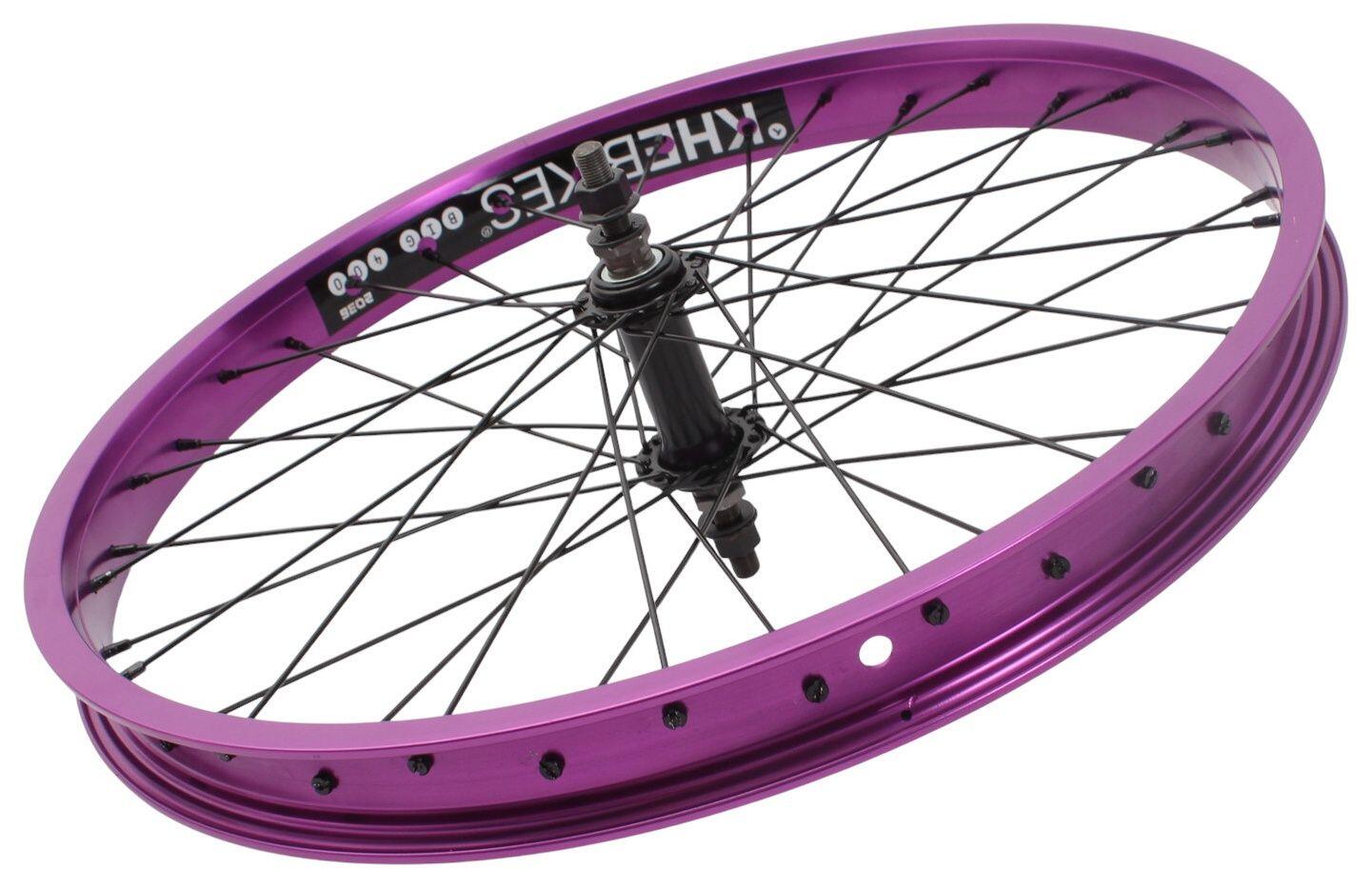 BMX voorwiel KHE PRISM 20 inch paars 4/7
