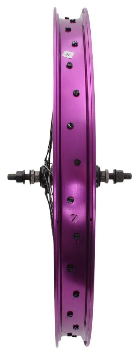 BMX voorwiel KHE PRISM 20 inch paars 6/7