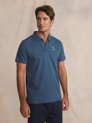 Polo - Sportswear - Homme - Manches courtes ajusté - ANDROPOL - Rose/rouge