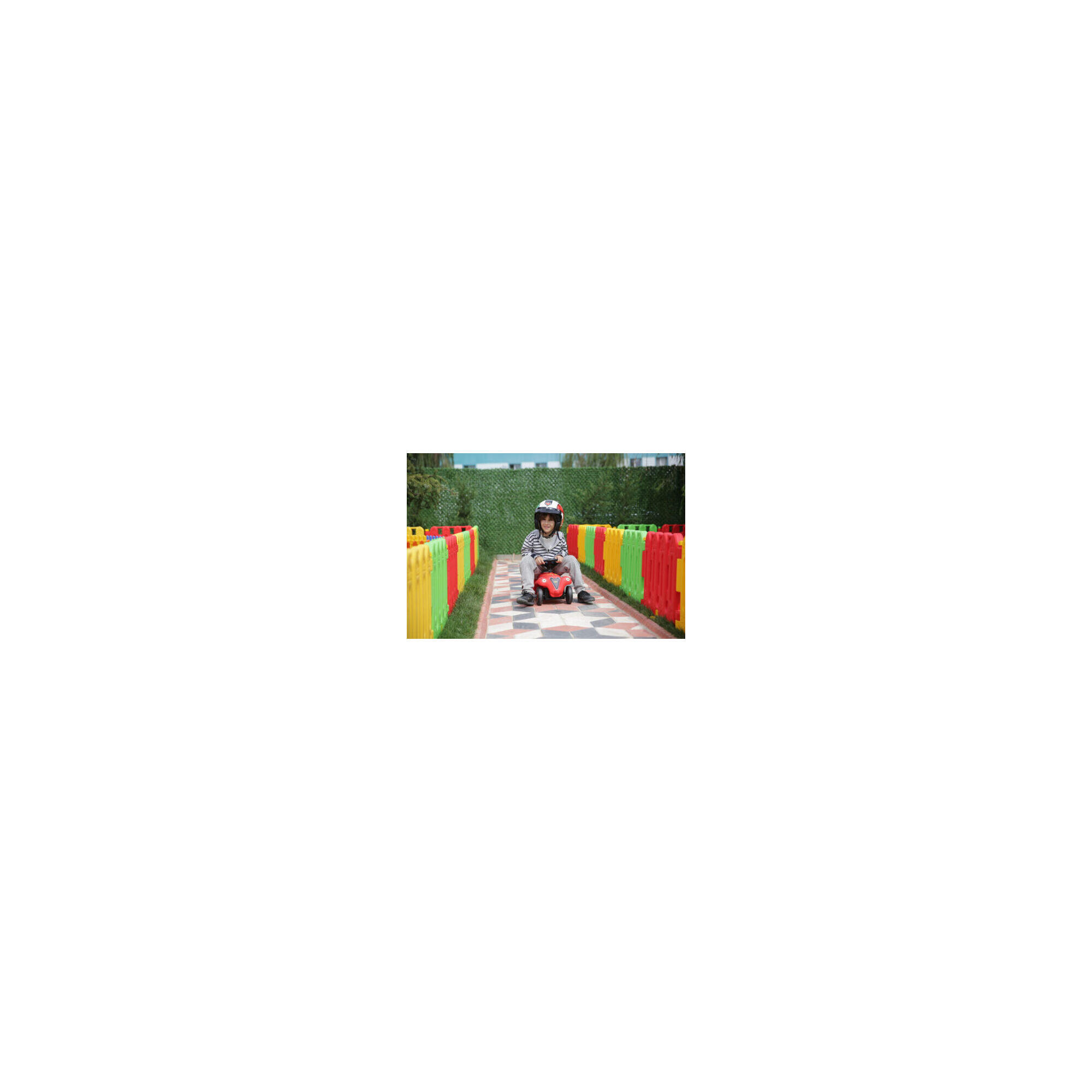 King Car rider - galben