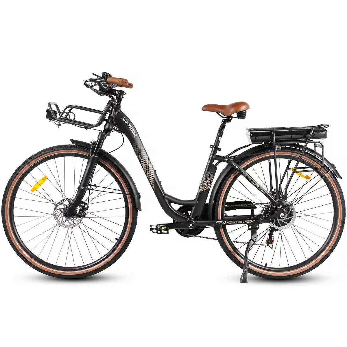 Bici Elettrica RS-A07 28" Batteria 36V 13Ah 80km Città Donna Shimano 7 Marce 4/7